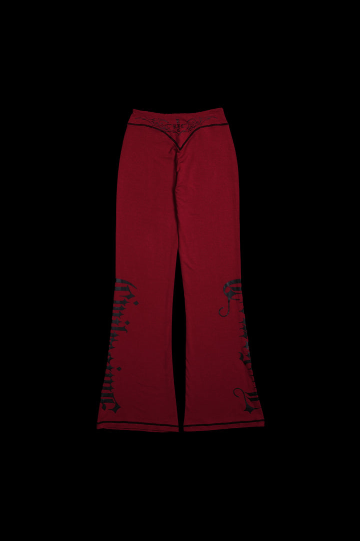 Ruby Couture Pookie Leggings in Burgundy