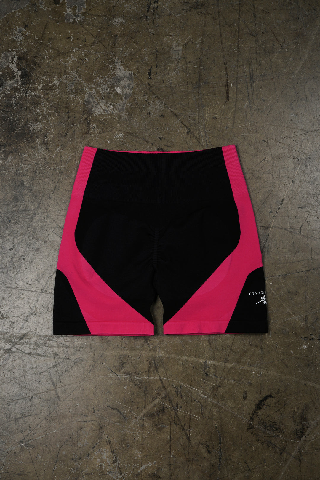 Danger Regime Kelly Seamless Shorts in Black