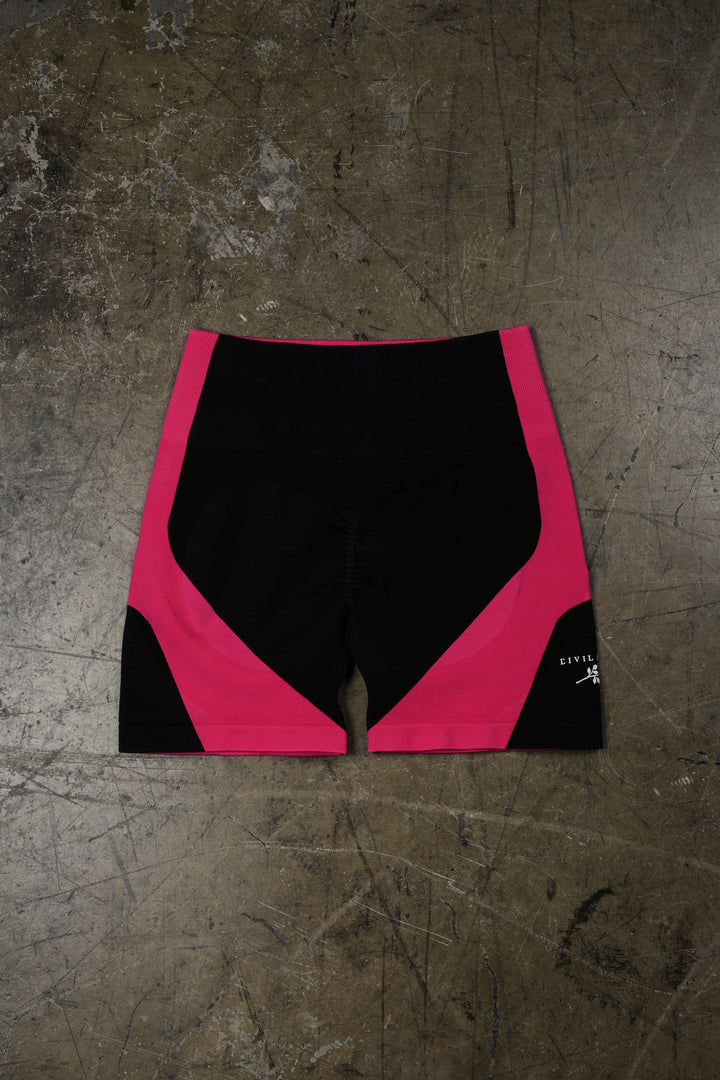 Danger Regime Kelly Seamless Shorts in Black