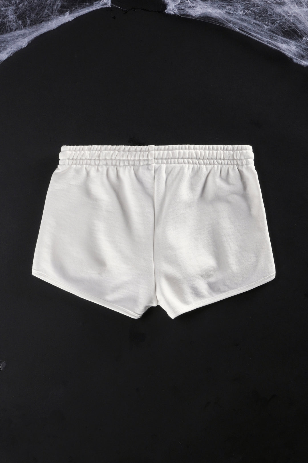 Web Academy Mini Fleece Shorts in Butter