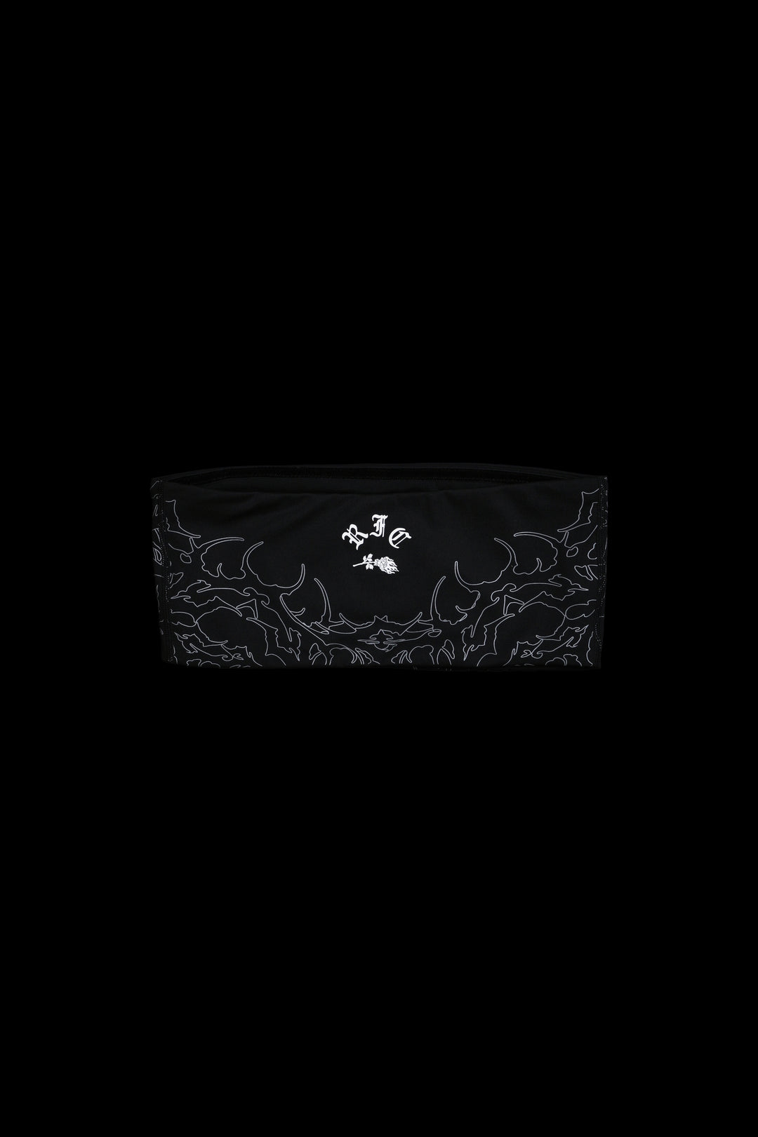 Dooms Doll Bandeau Top in Black