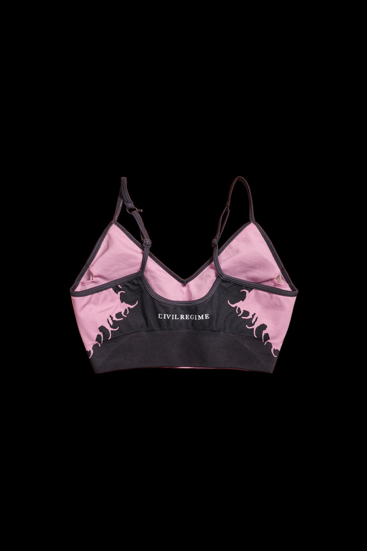 Civil Fiend Kelly Seamless Bra in Vintage Ashes