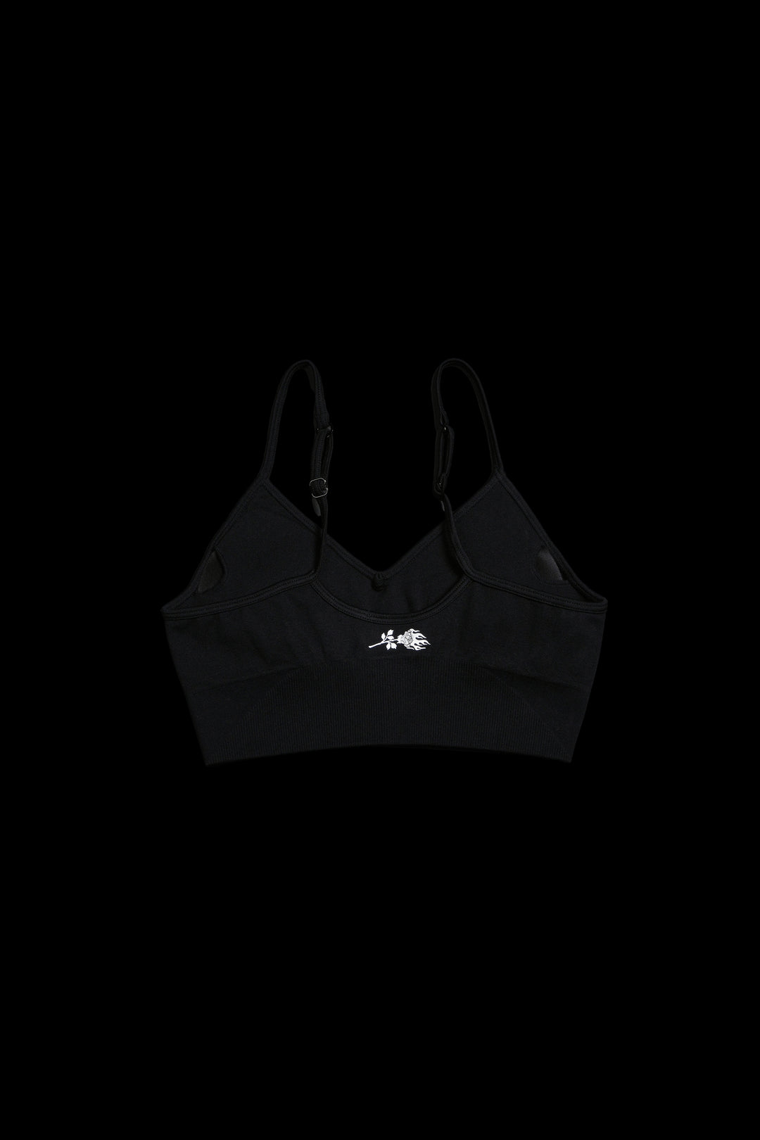 Skull Kelly Seamless Bra in Black