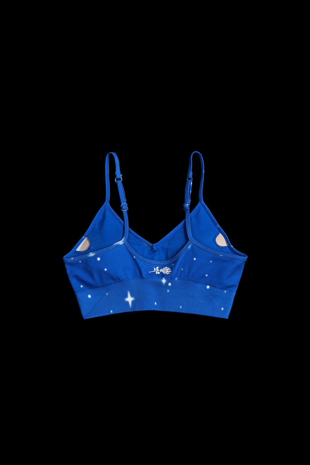 Stardust Shimmer Kelly Seamless Bra in Royal Blue