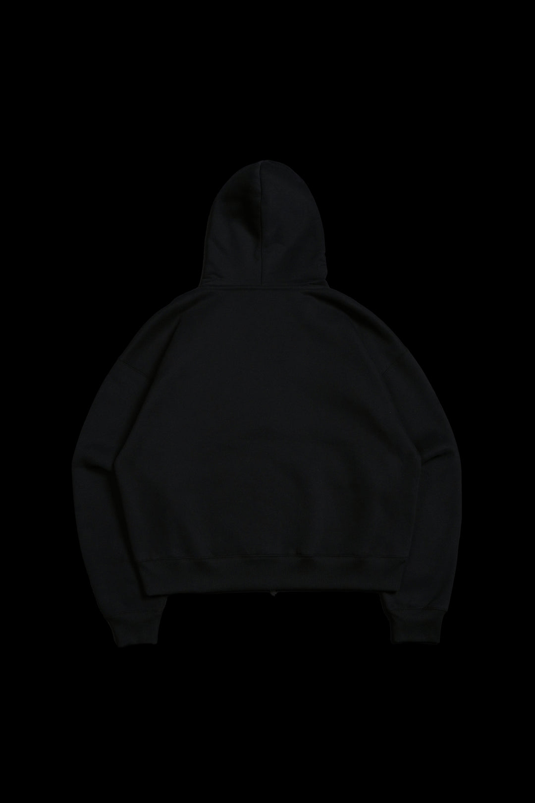 Mega Hesh Core Zip Up Hoodie in Black
