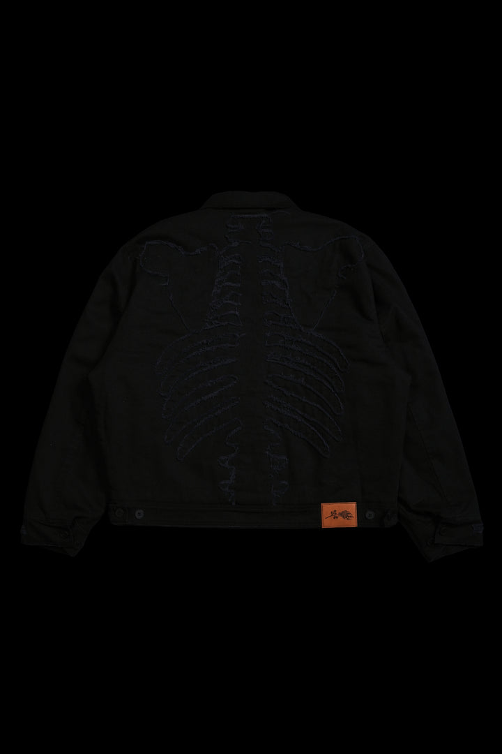 I Have A Dark Secret Work Jacket in Black