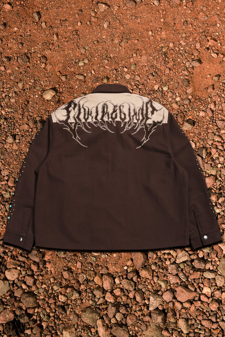 High Bounty Vince L/S Shirt in Sand/Fudge