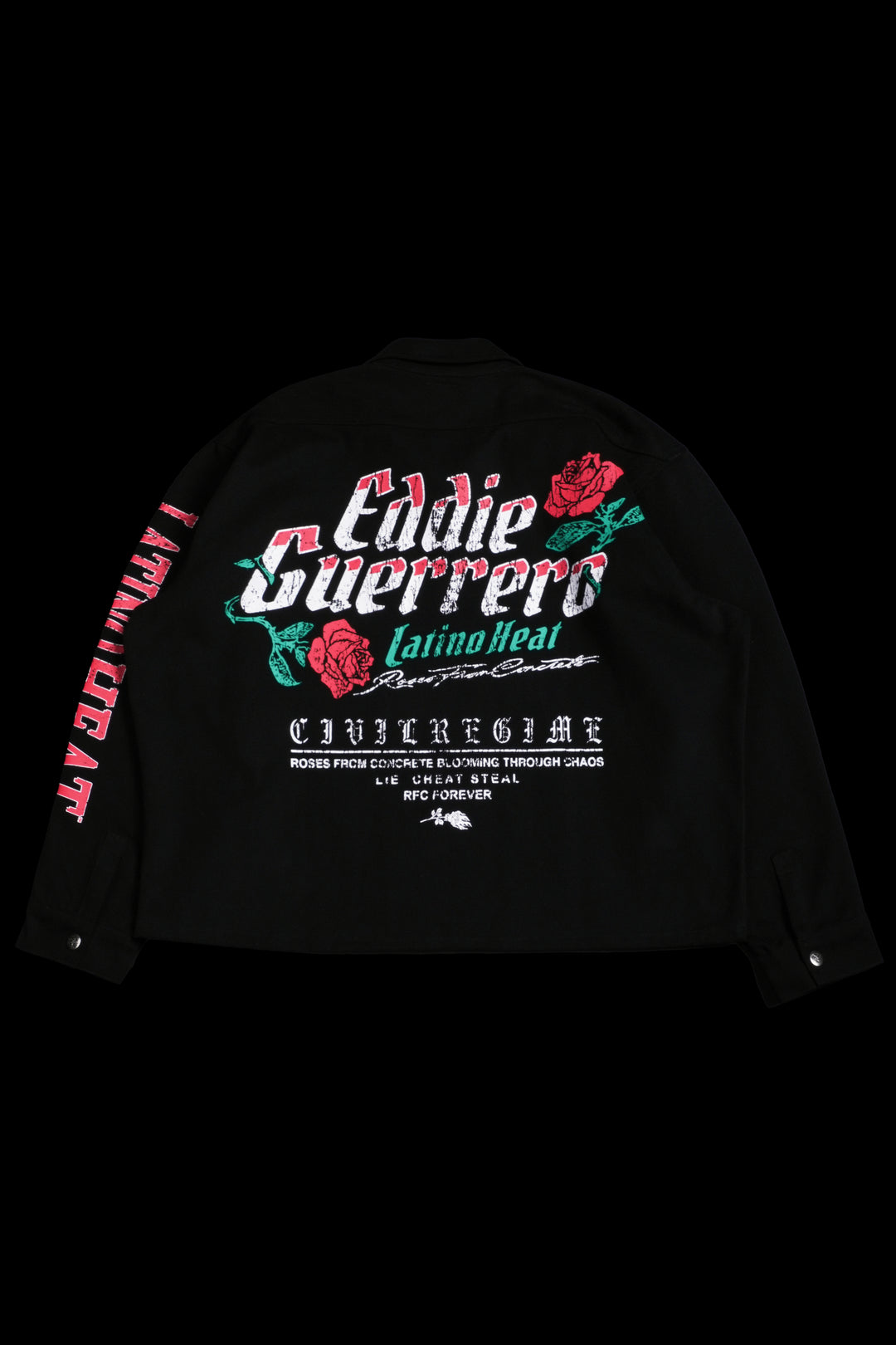 Latino Rose Garden Vince L/S Shirt in Black