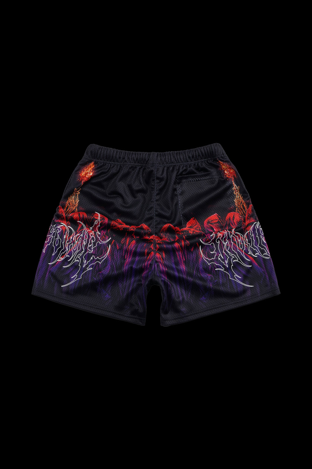 Ritual Part 2 Mesh Shorts in Black