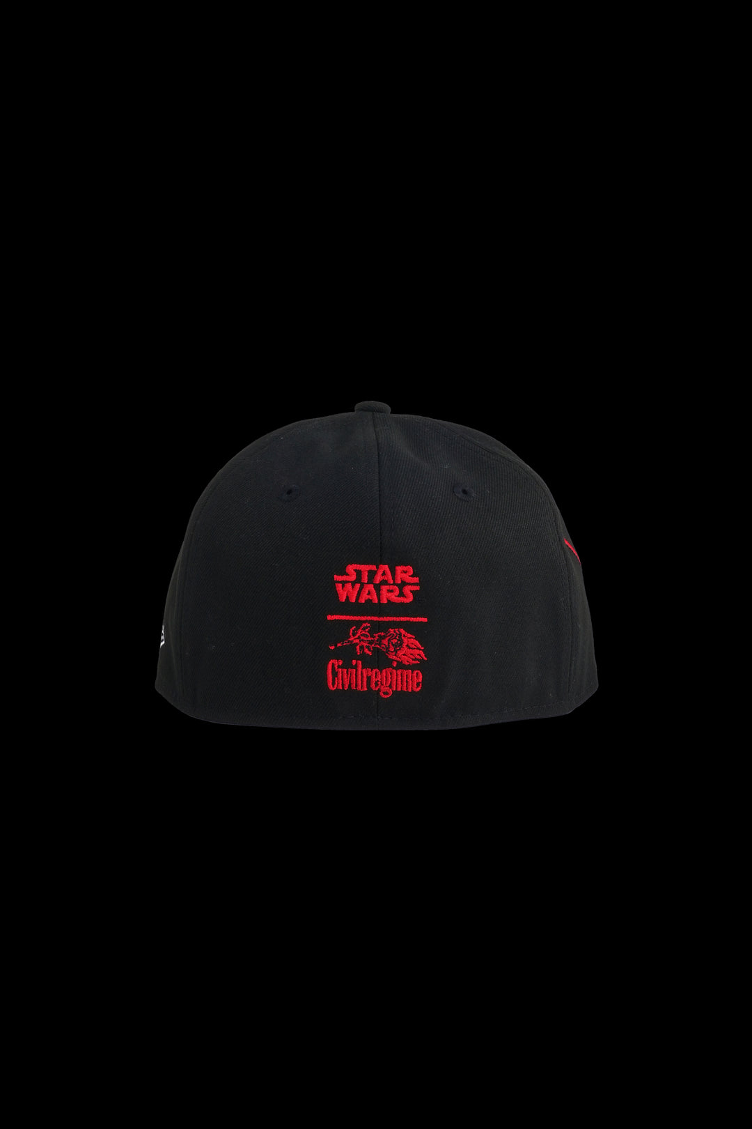Dark Side C "New Era" Fitted Hat in Black