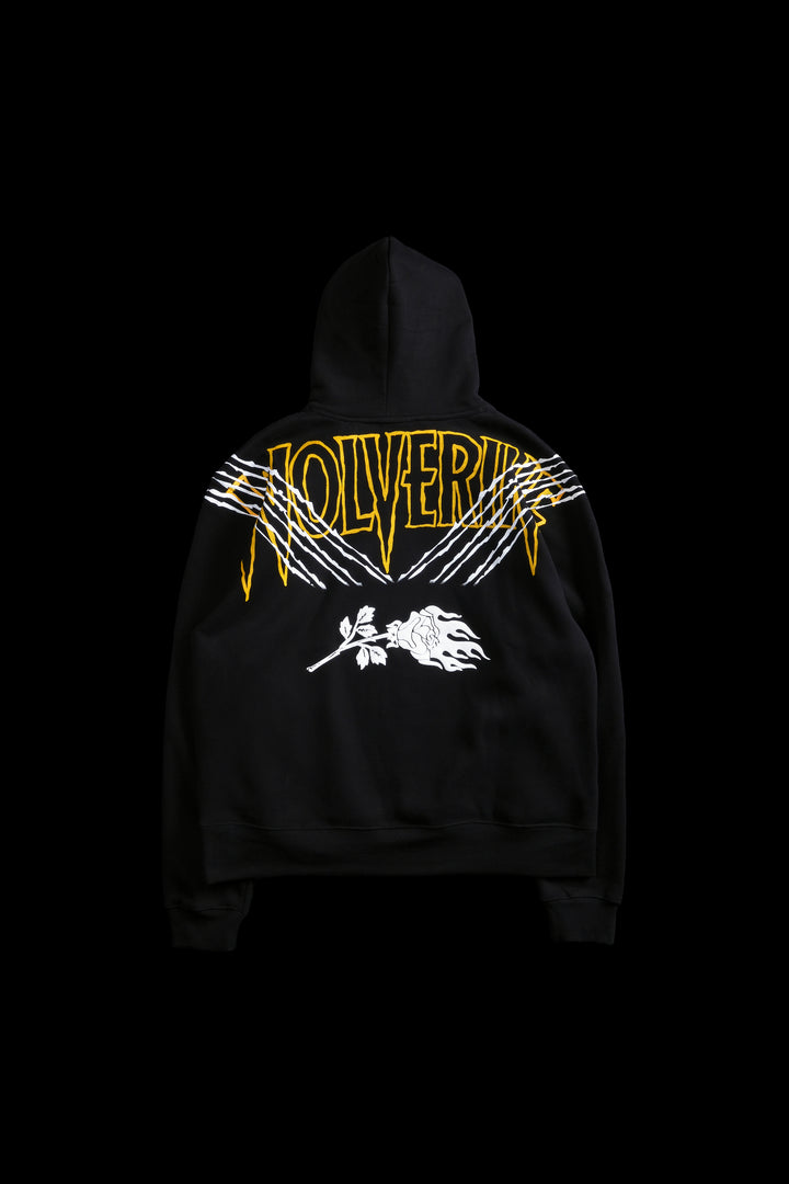 Zombie Wolverine Chaos Hoodie in Black