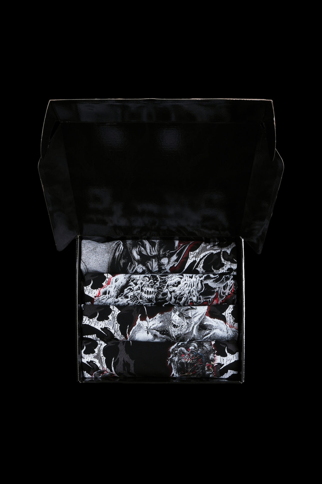 Zombies Assemble Side By Side 199X Tee "Box Set" in Black