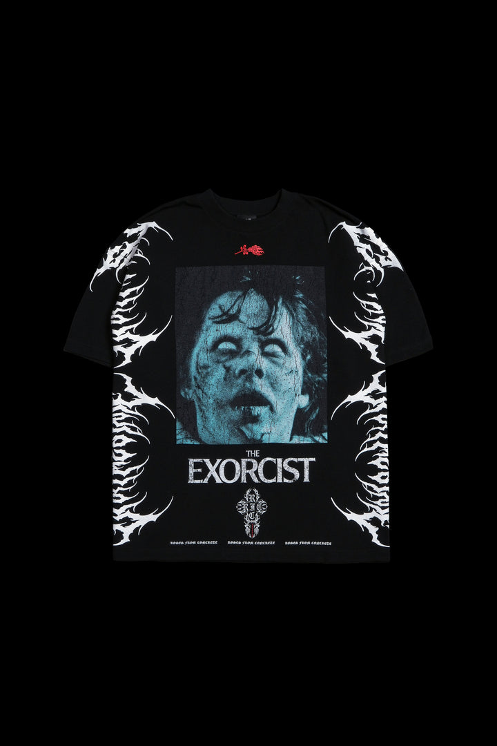 Exorcist American Classic Oversized Tee in Black