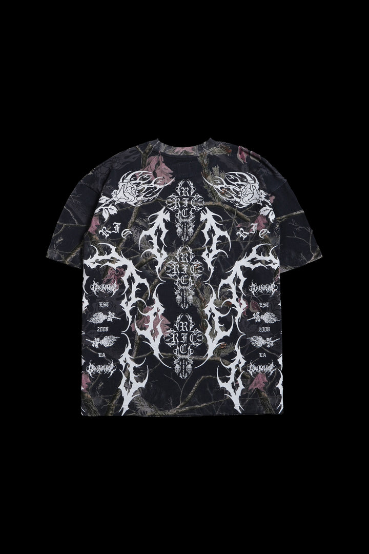Concrete Bloom American Classic Oversized Tee in Bankai Camo