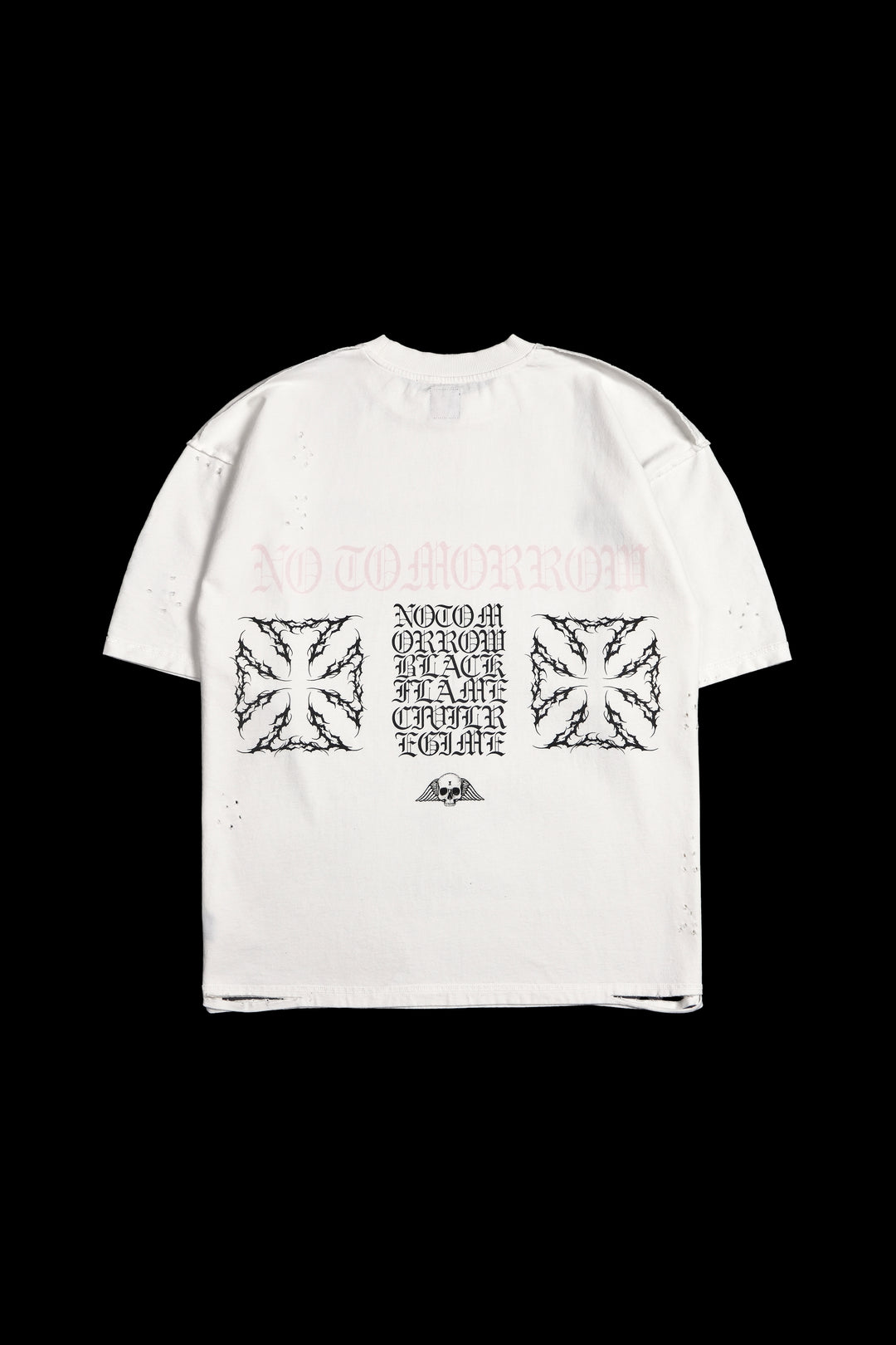 Crawling Out FMR Tee in Bleached Ivory
