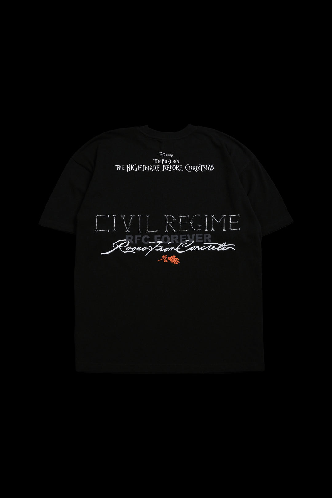 Jack Punk American Classic Oversized Tee in Black