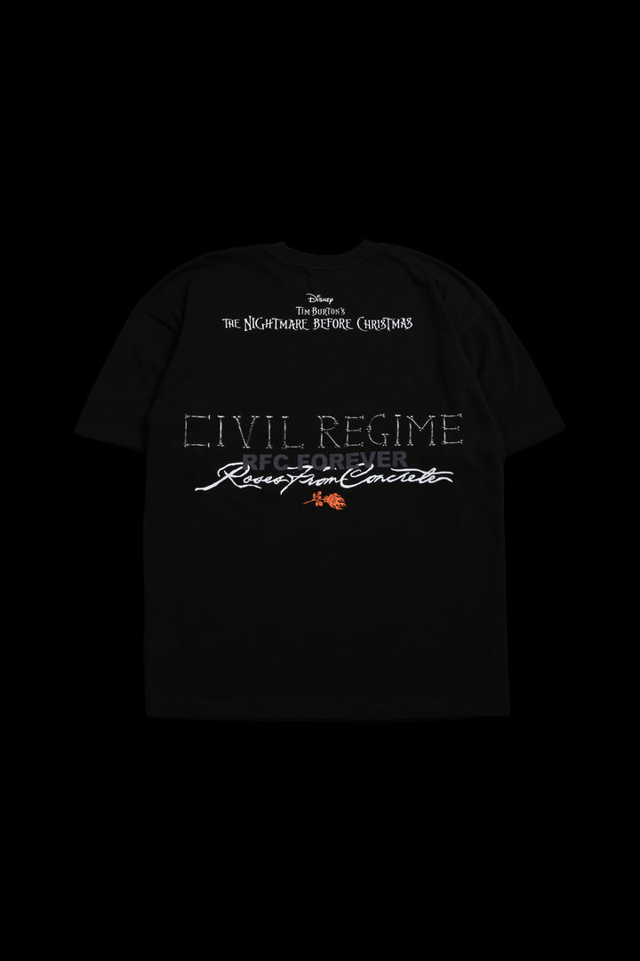 Jack Punk American Classic Oversized Tee in Black
