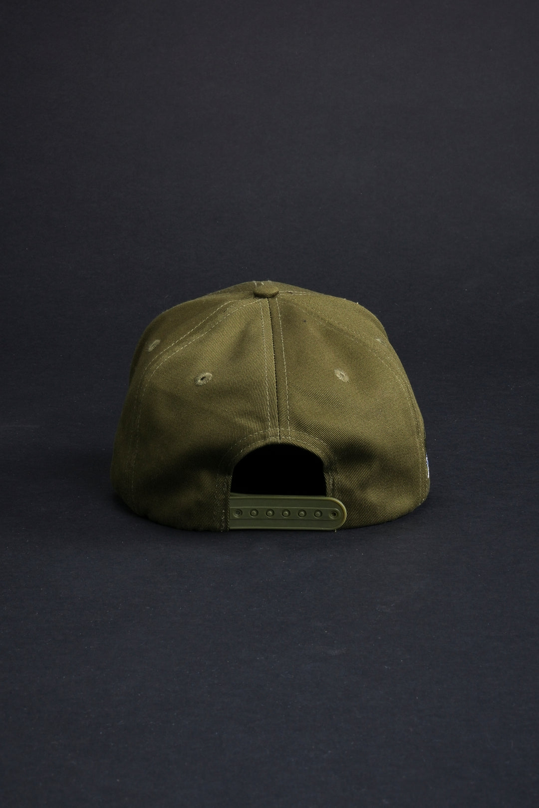 Year Of The Rose 5 Panel Snapback Hat in Olive