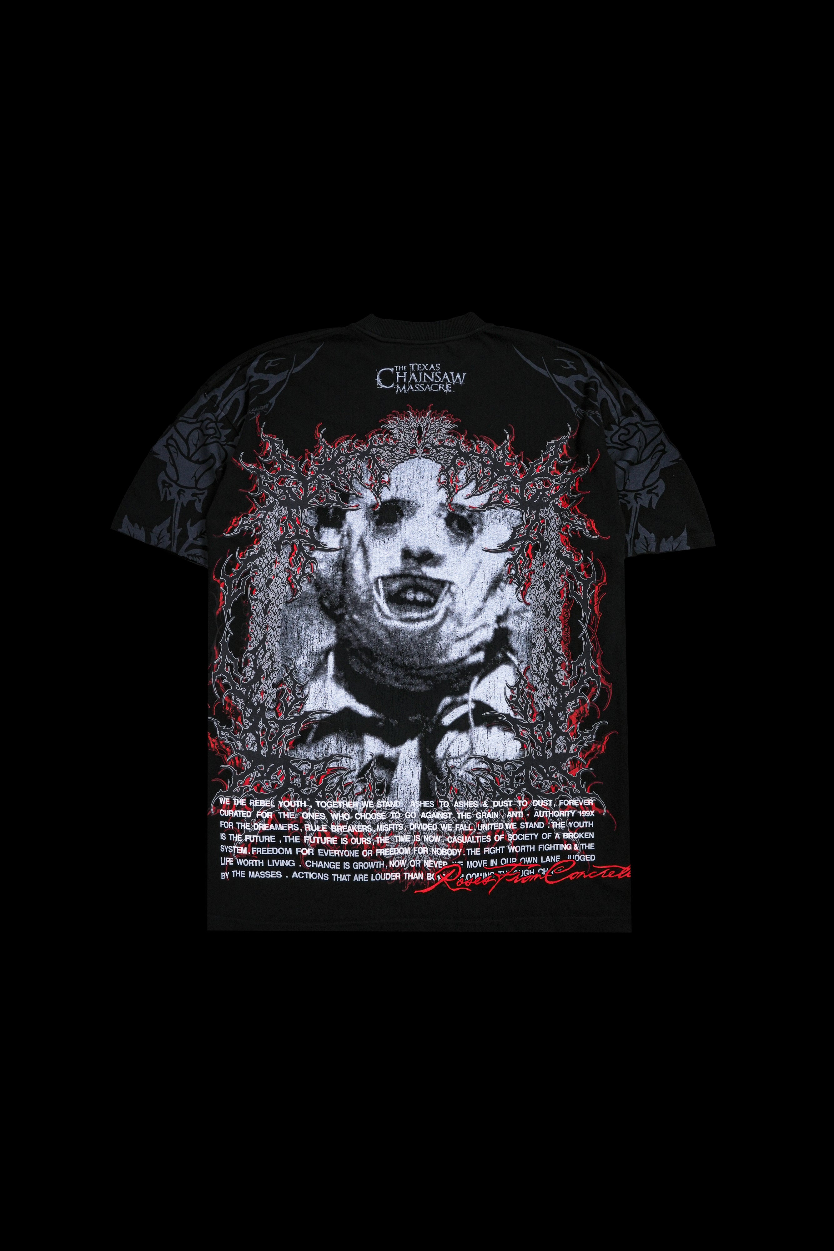Face Modification American Classic Oversized Tee in Black – Civil