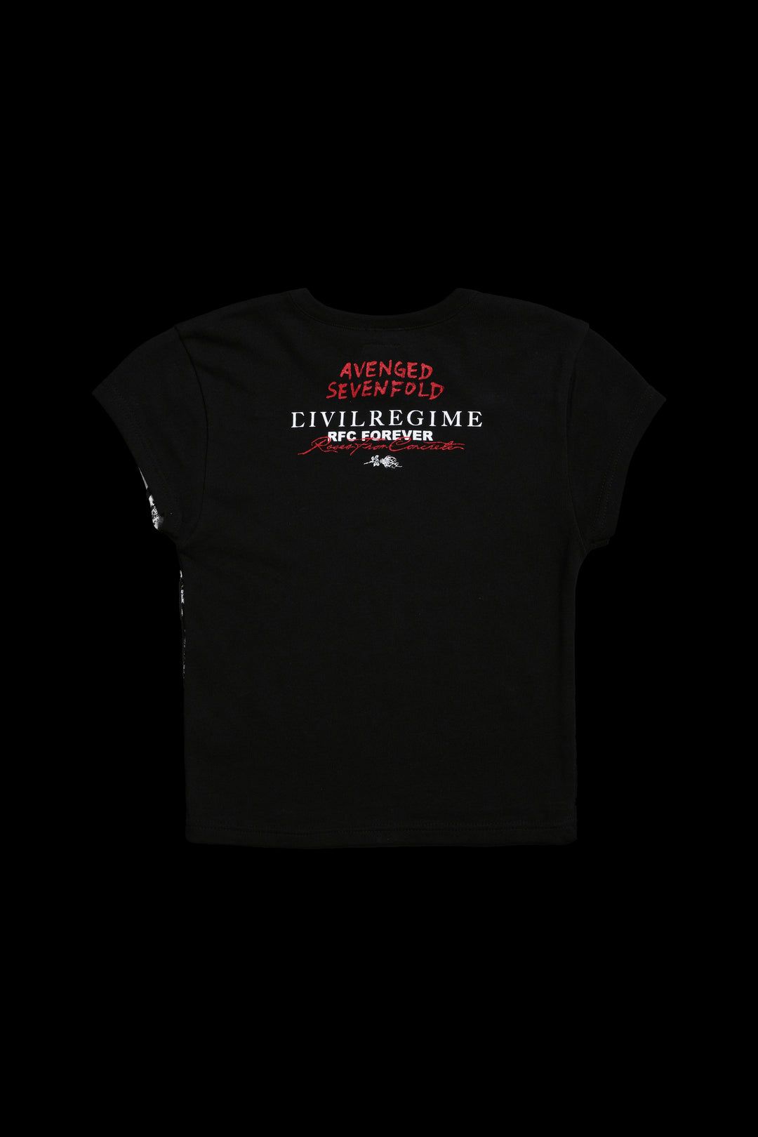 Lost Magic Baby Tee 2.0 in Black
