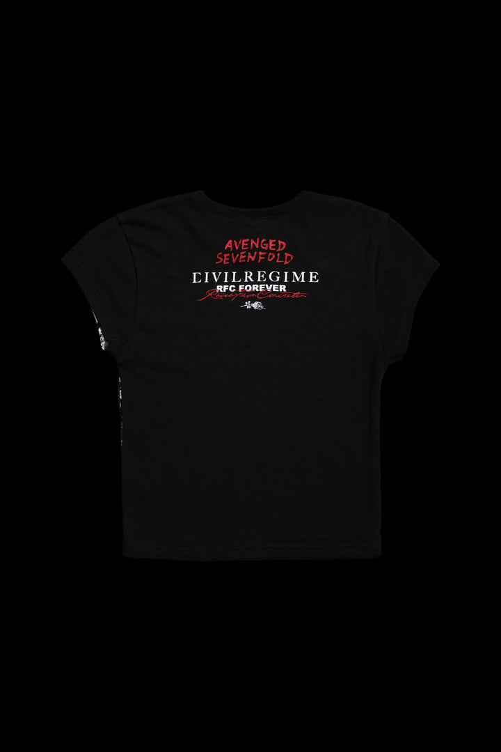 Lost Magic Baby Tee 2.0 in Black