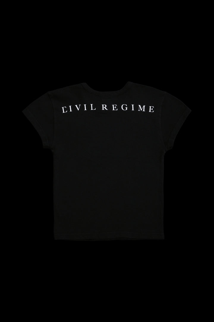 All Me Baby Tee in Black