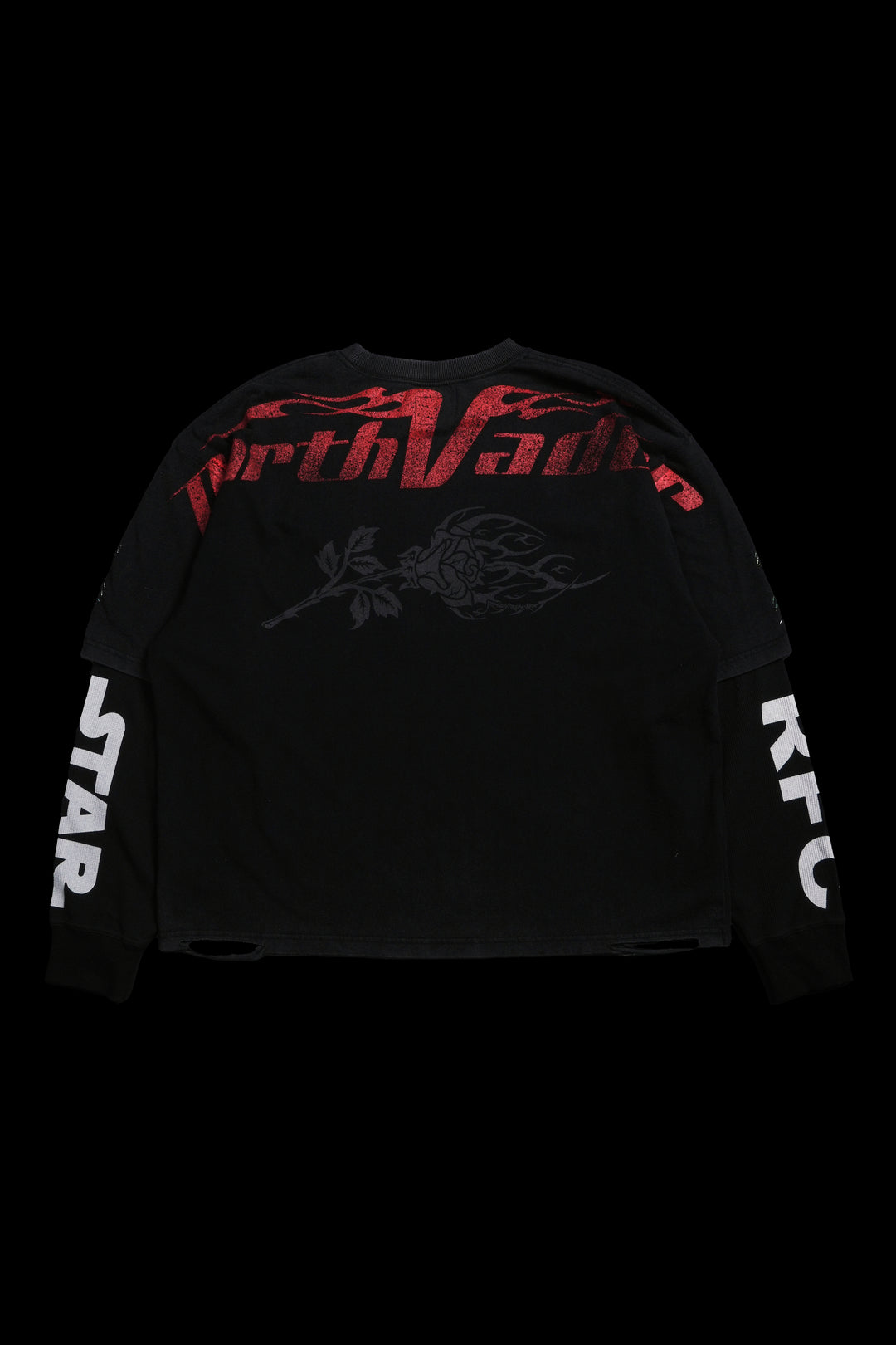 Sith Lord Empite Distressed Twofer in Black/Black