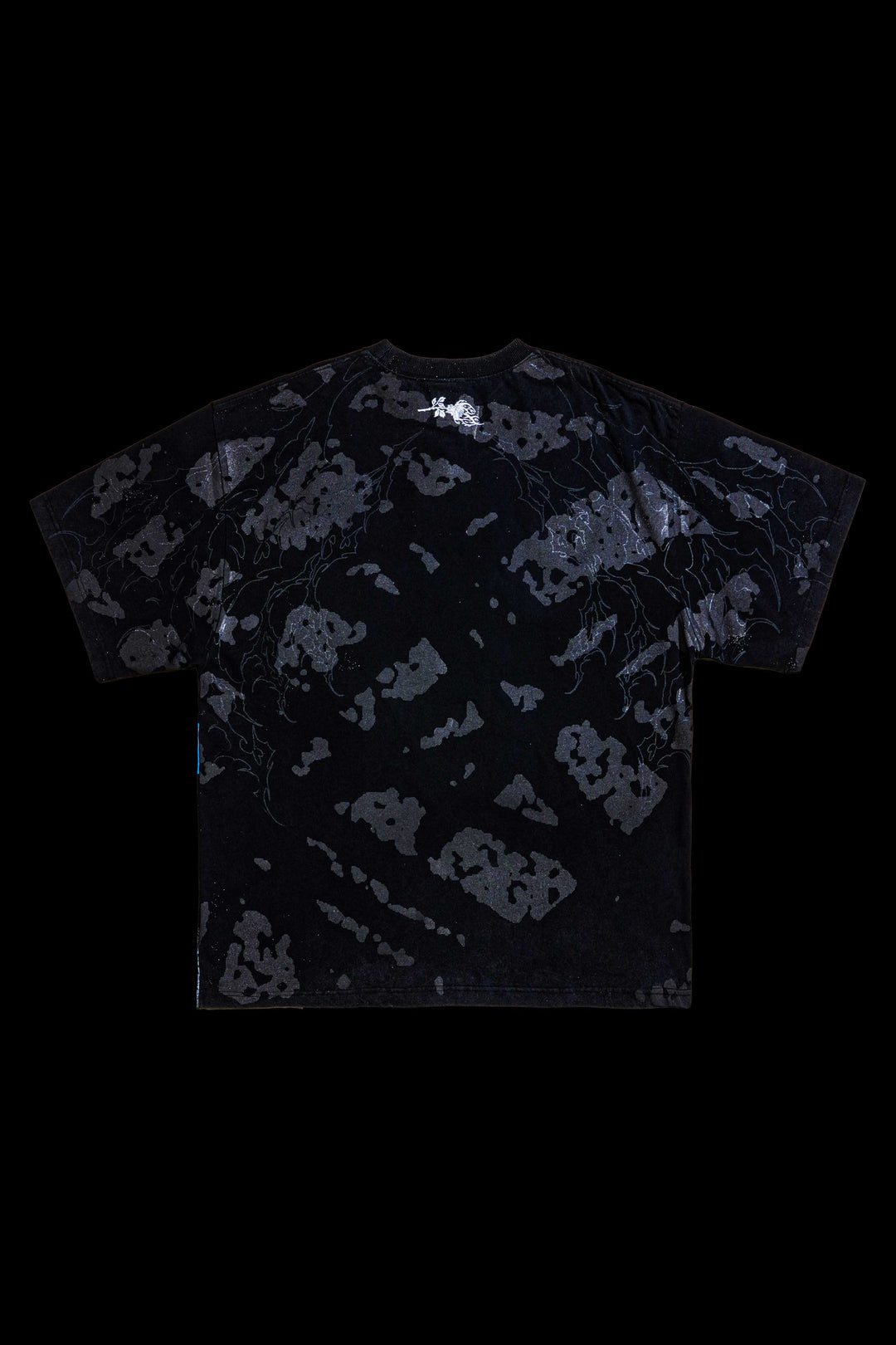 Civil Pine "Side By Side" 199X Oversized Tee in Vintage Black