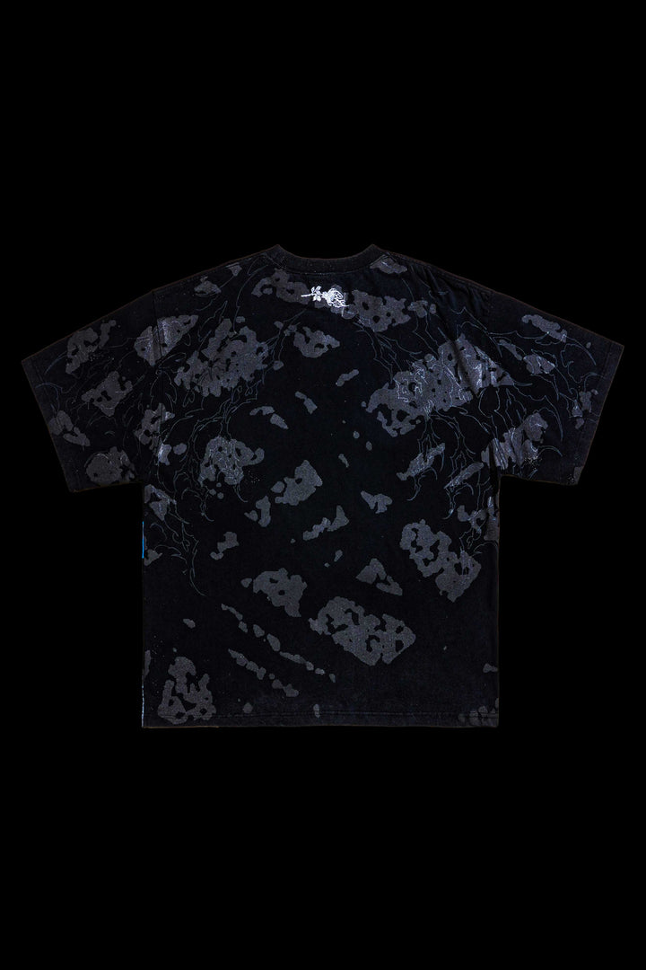 Civil Pine "Side By Side" 199X Oversized Tee in Vintage Black