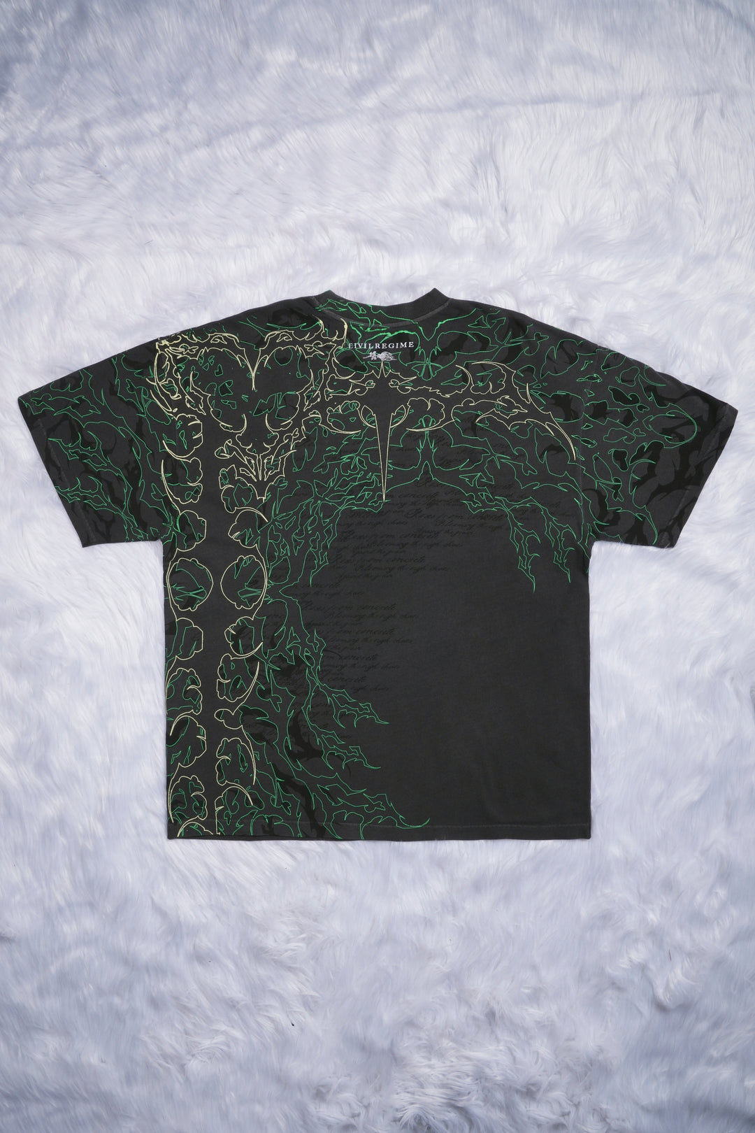 Jaded American Classic Oversized Tee in Vintage Ashes