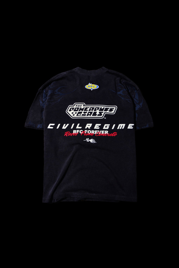 Evilest Of Evil American Classic Oversized Tee in Vintage Ashes
