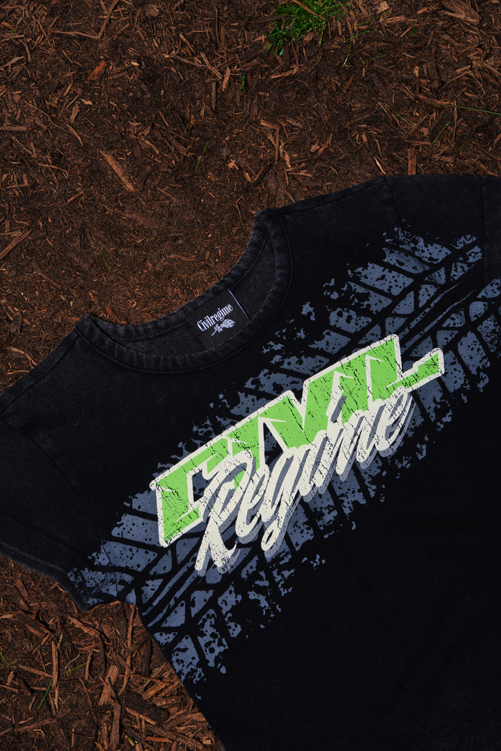 Dirt Baby Tee in Vintage Black