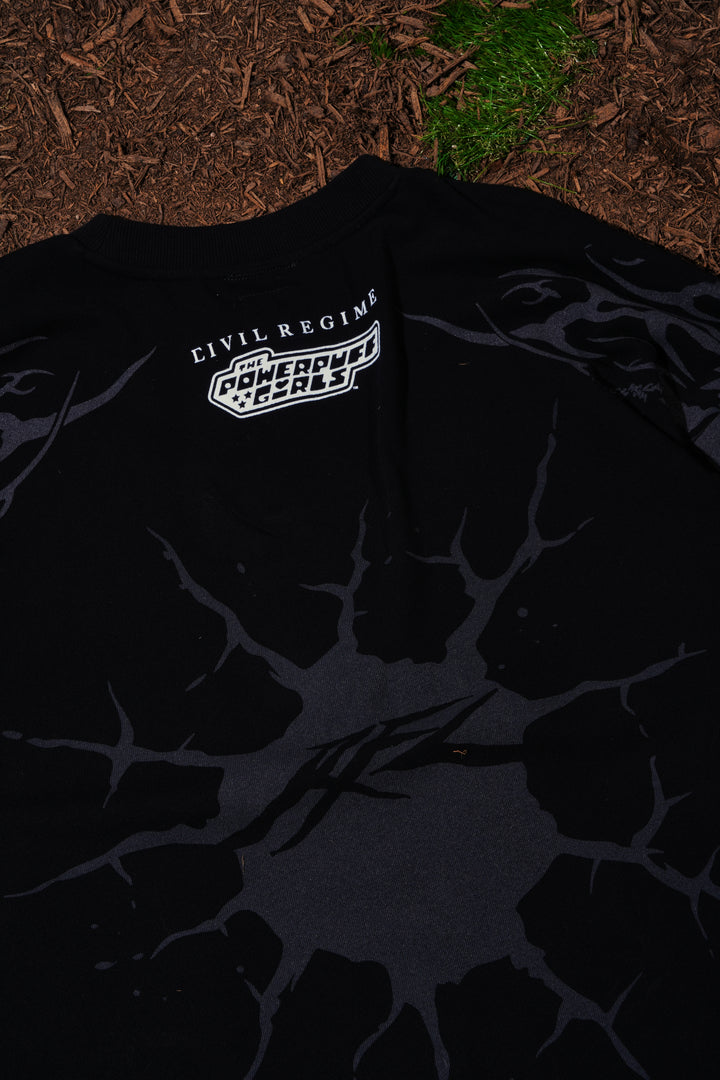 Musclecup American Classic Oversized Tee in Black