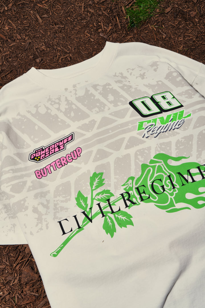 Legend Of Buttercup "Side By Side" 199X Oversized Tee in Butter