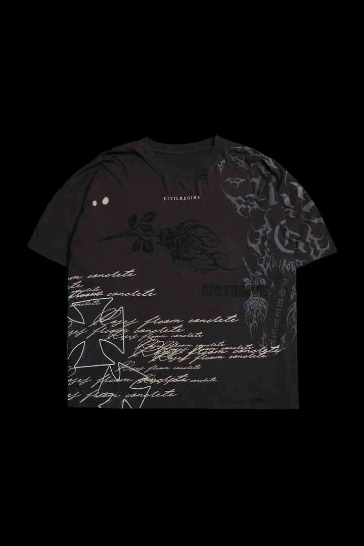 Lawless Threads Everyday Basic Tee in Vintage Ashes