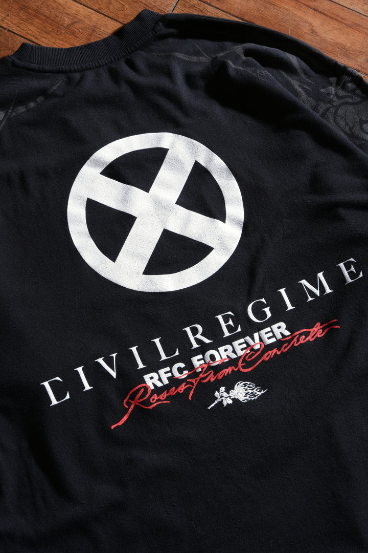 Mystic Silence 199X Oversized Tee in Black