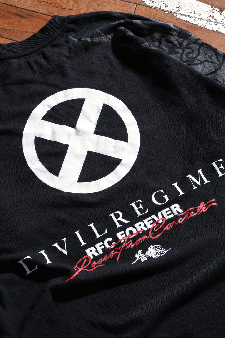 Master Of Magnetism American Classic Oversized Tee in Black