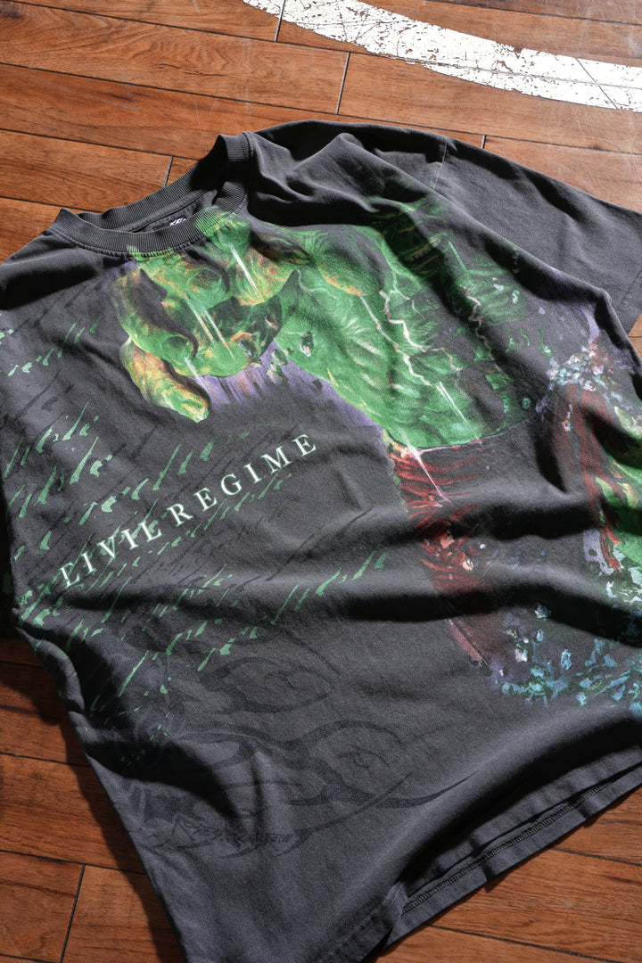 Rage Smash "Side By Side" 199X Oversized Tee in Vintage Ashes