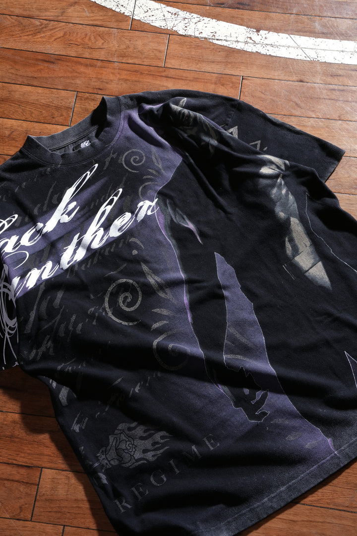 Beyond The Shadow American Classic Oversized Tee in Vintage Black