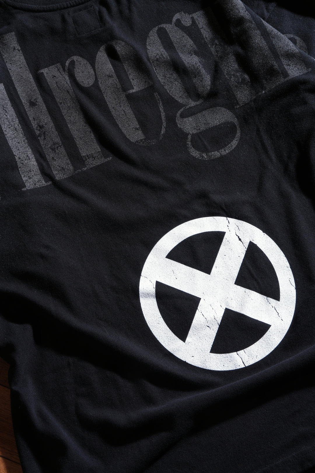 Laser Intention American Classic Oversized Tee in Black