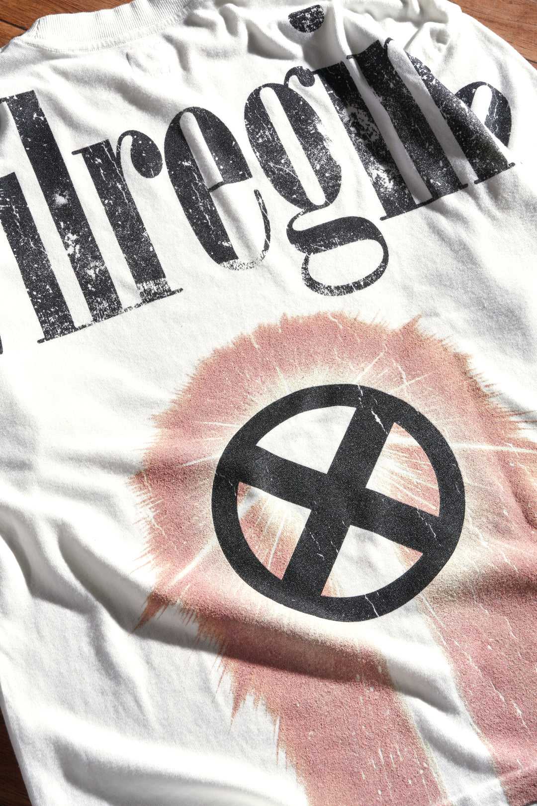 Laser Intention American Classic Oversized Tee in Butter