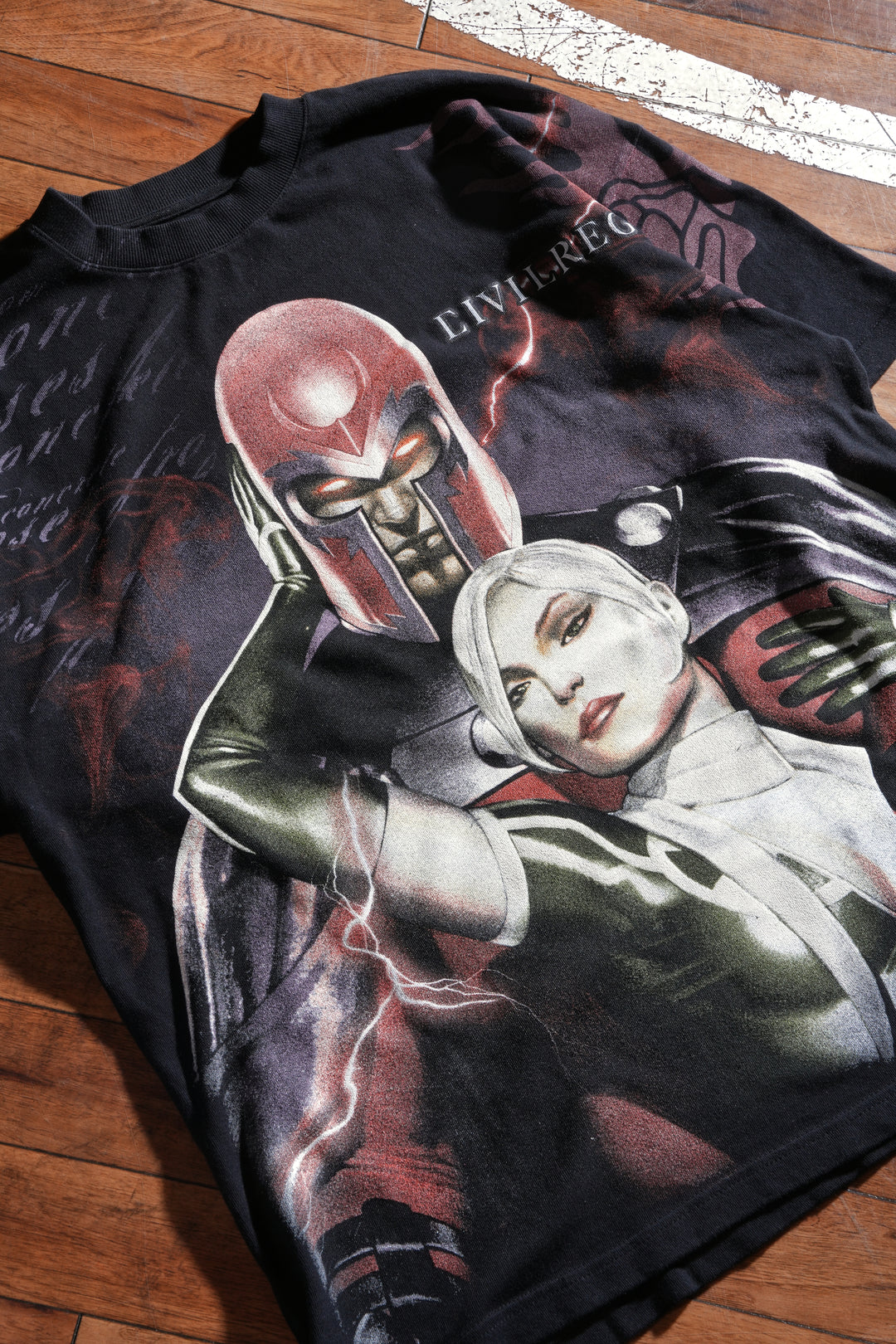 Magnetic Attraction American Classic Oversized Tee in Black