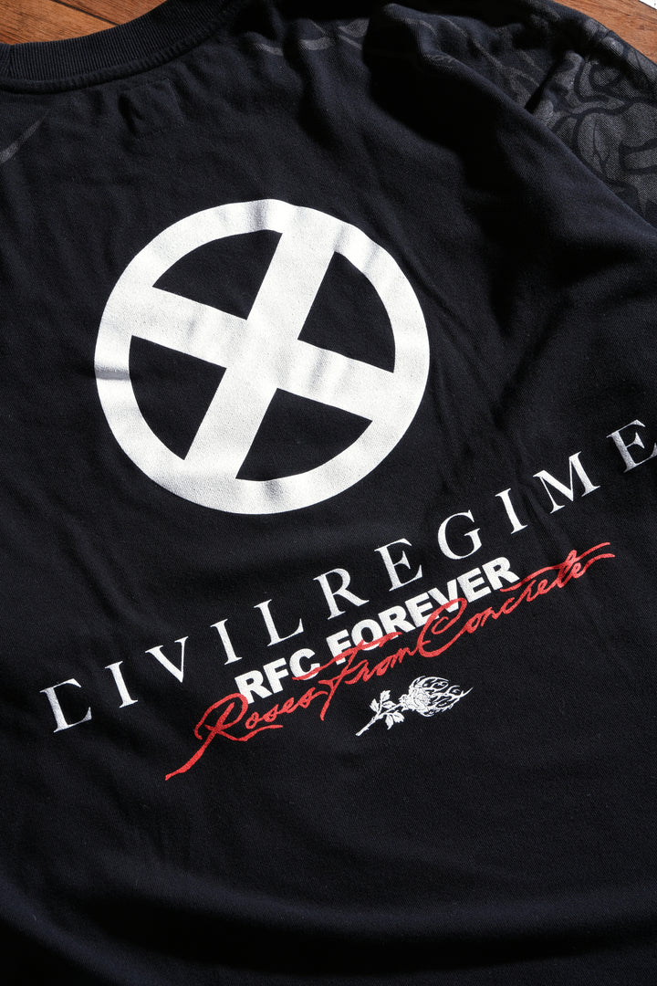 Magnetic Attraction American Classic Oversized Tee in Black