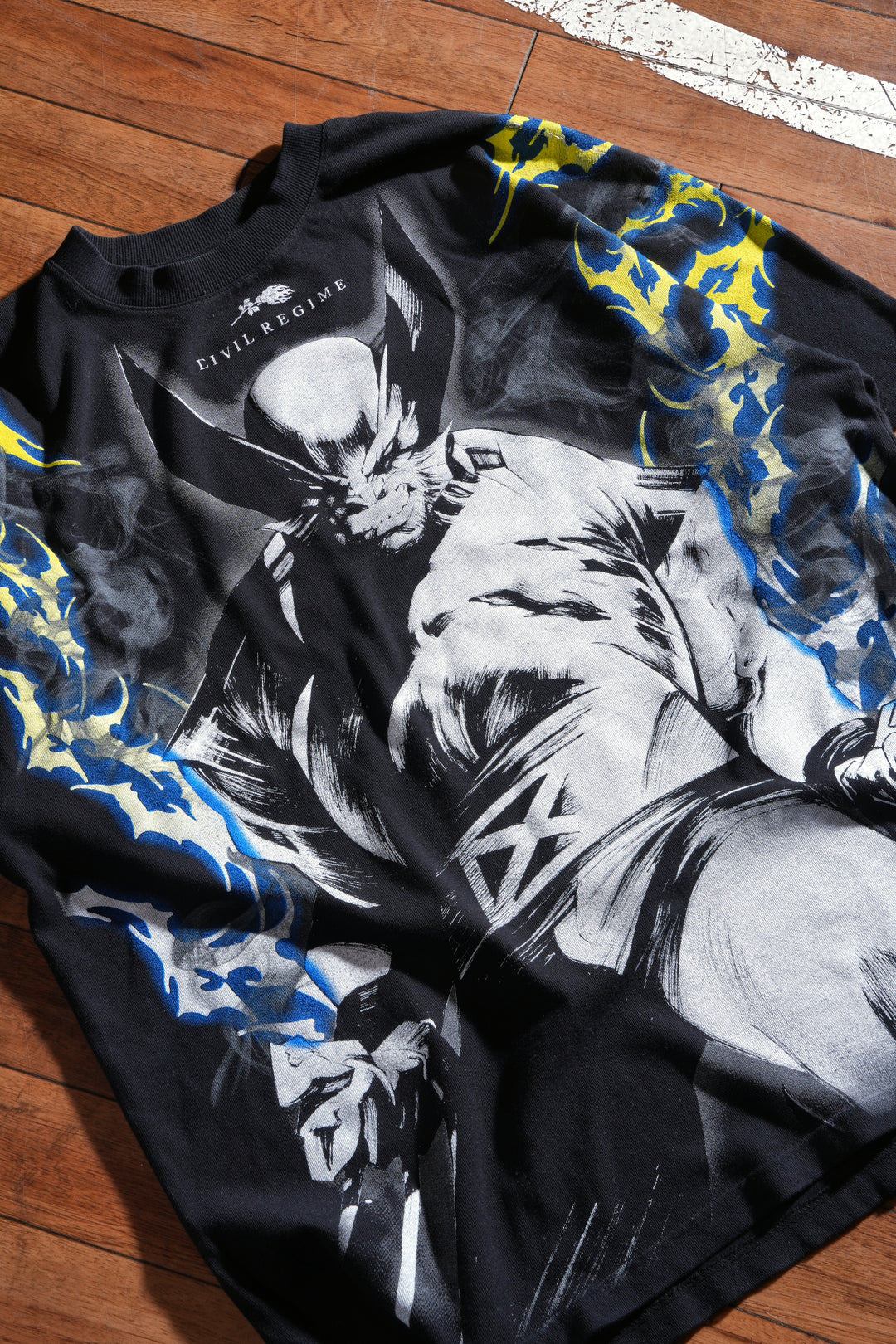 Claws Of Rage American Classic Oversized Tee in Black