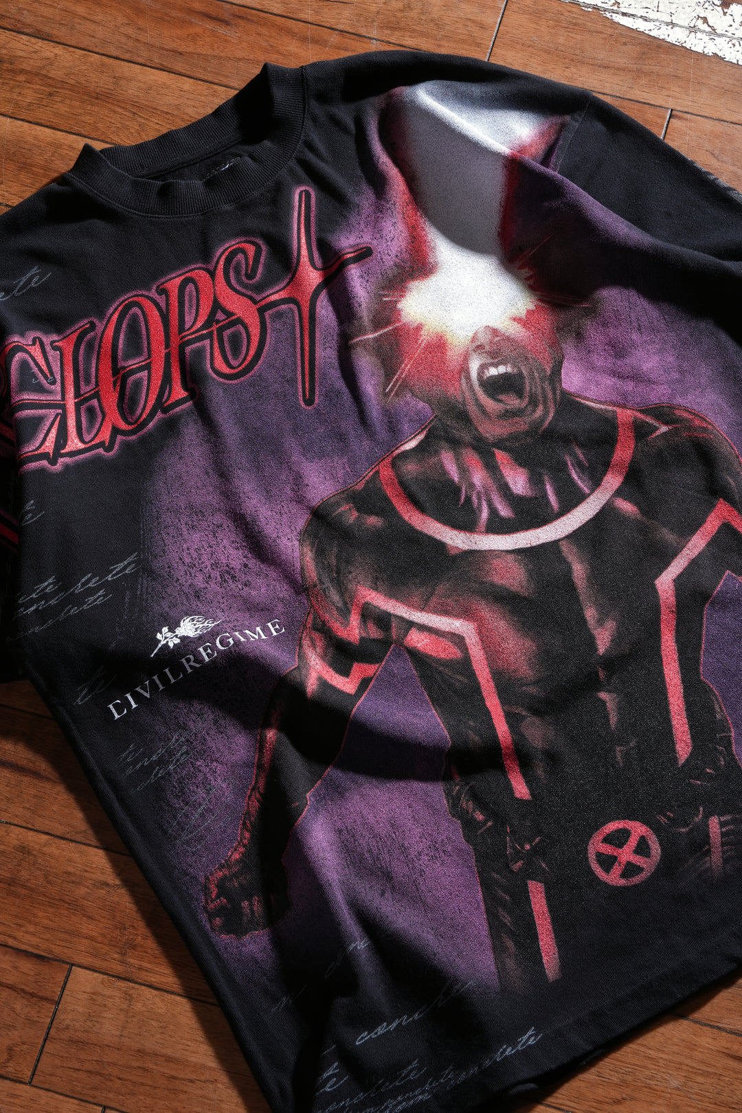 Cyclops Infinite American Classic Oversized Tee in Black