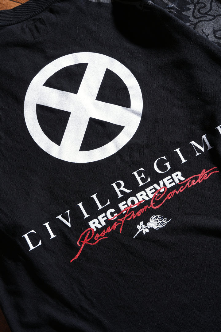 Cyclops Infinite American Classic Oversized Tee in Black