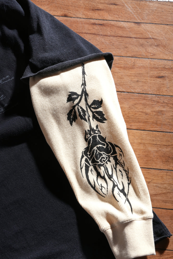 Kiss Me Distressed Twofer in Butter