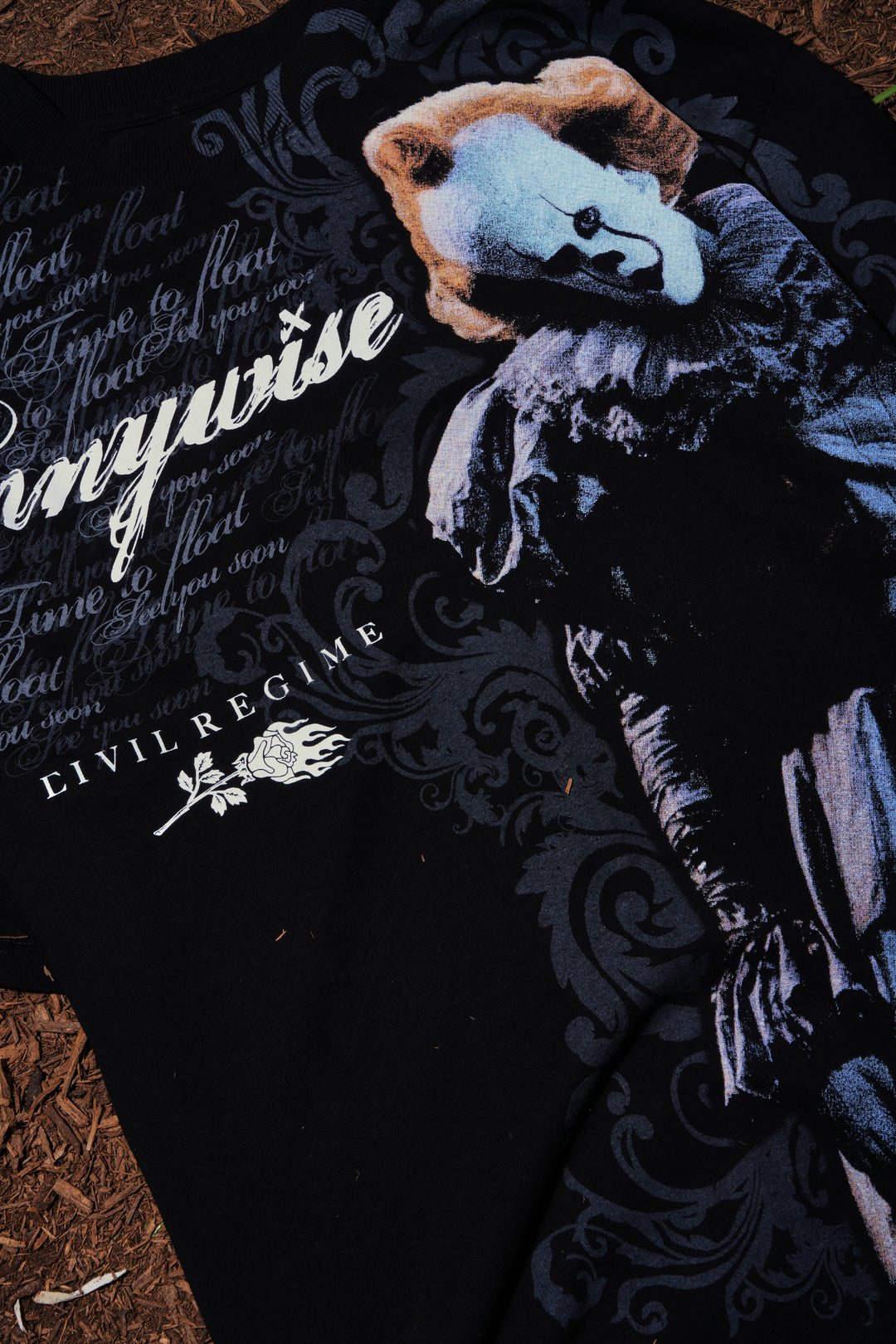 Eater Of Worlds American Classic Oversized Tee in Black