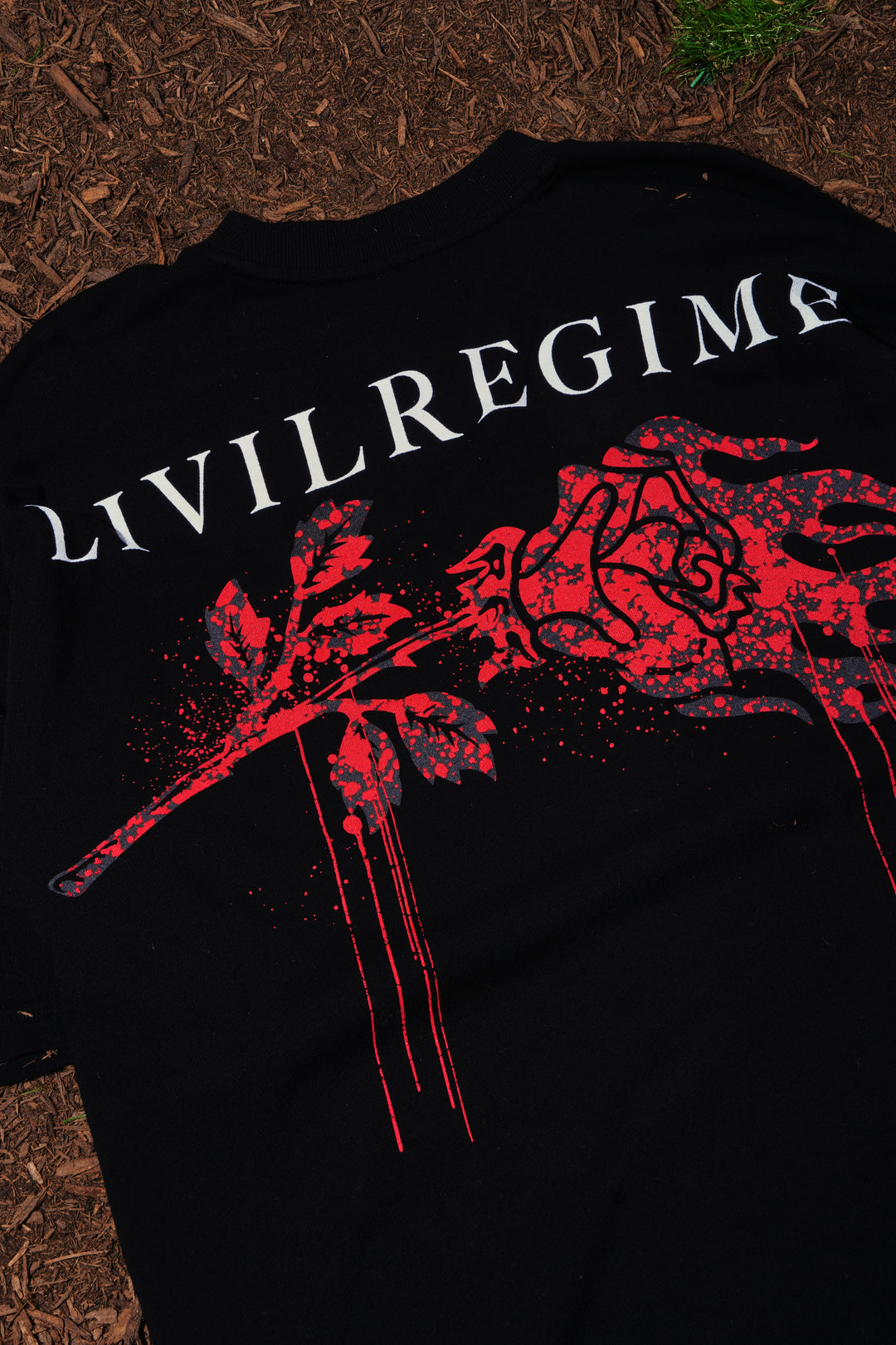 Jason Vorhees American Classic Oversized Tee in Black