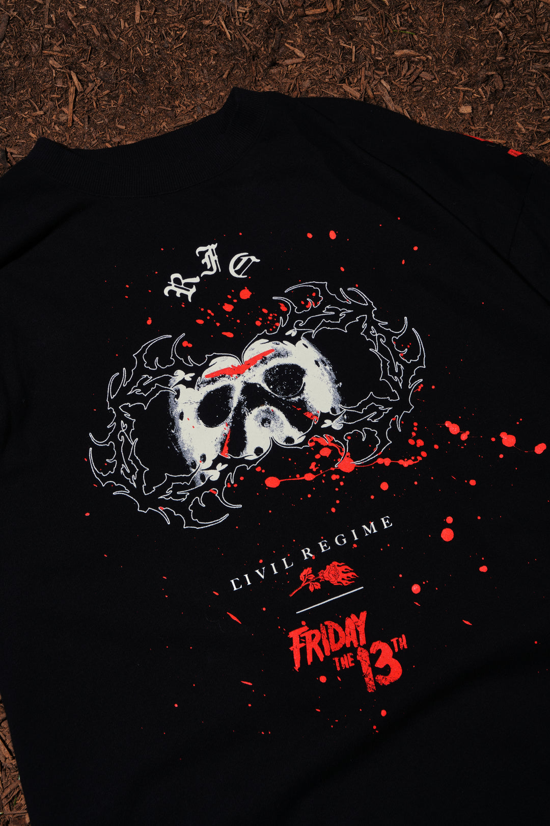 Jason Sees American Classic Oversized Tee in Black